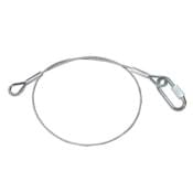 ИМЛАЙТ Тросик страховочный 1000мм. с карабином, d=4мм, 100кг